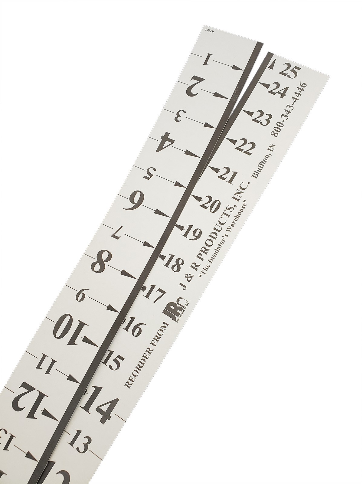 25 R-Sticks - Attic Measuring Rulers - Pack of 100